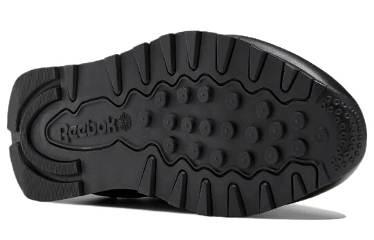 REEBOK CLASSIC LEATHER MEN'S BLACK / BLACK | eBay