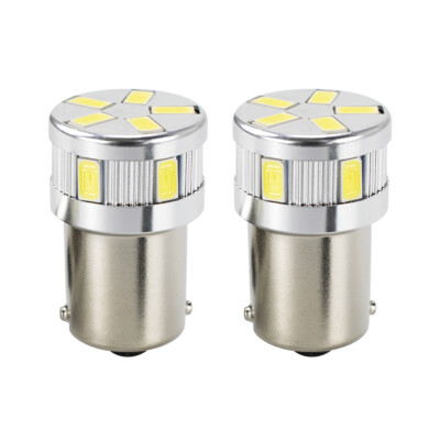 2* Ba15s R5W SMD Parklicht LED Glühlampe Autolampe Birne Kugelbirne Rücklicht