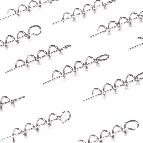 Fishing Centering Pin Spring Twist Lock Screw Latch Needle Soft Lure Accessory - Picture 11 of 17