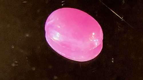 4,93 CT. Beheizter rosa Madagaskar Rubin ovaler Cabochon - Bild 4 von 4