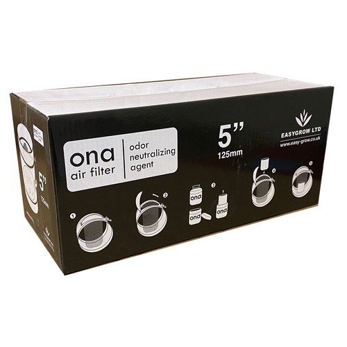 Ona Duct Control Kit 5" 125mm Odour Control Remove Smells DIspenser Connector - Picture 2 of 3