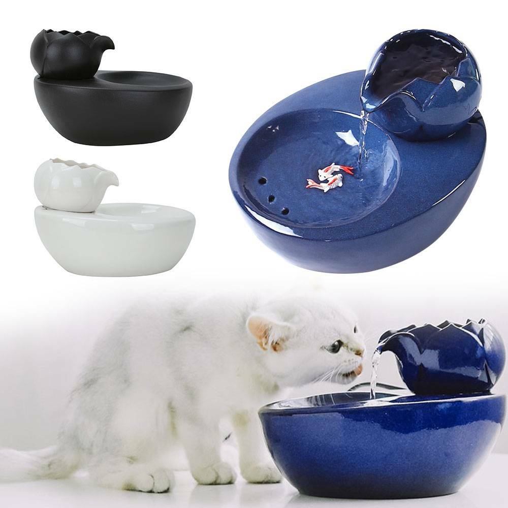 Automatische Trinkbrunnen für Hunde und Katzen Wasserbrunnen Dispenser 1.5L