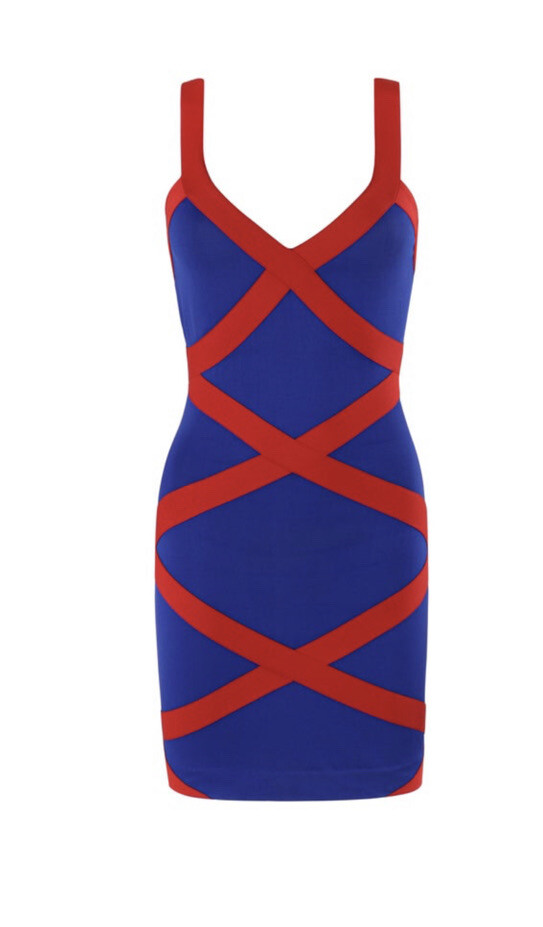 【Alexander McQueen】★round neck dress Alexander McQueen 2010 A/W Graphic Knit Dress – Recess