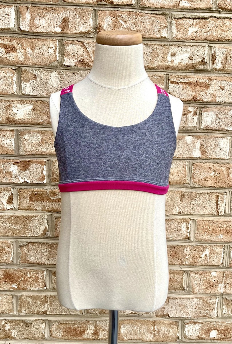 Girls Ivivva Lululemon Train With Strength Sports Bra sz