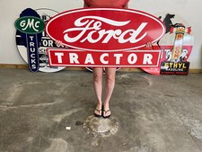 Antique Vintage Style Sign Ford Tractor NOT Porcelain Made in USA