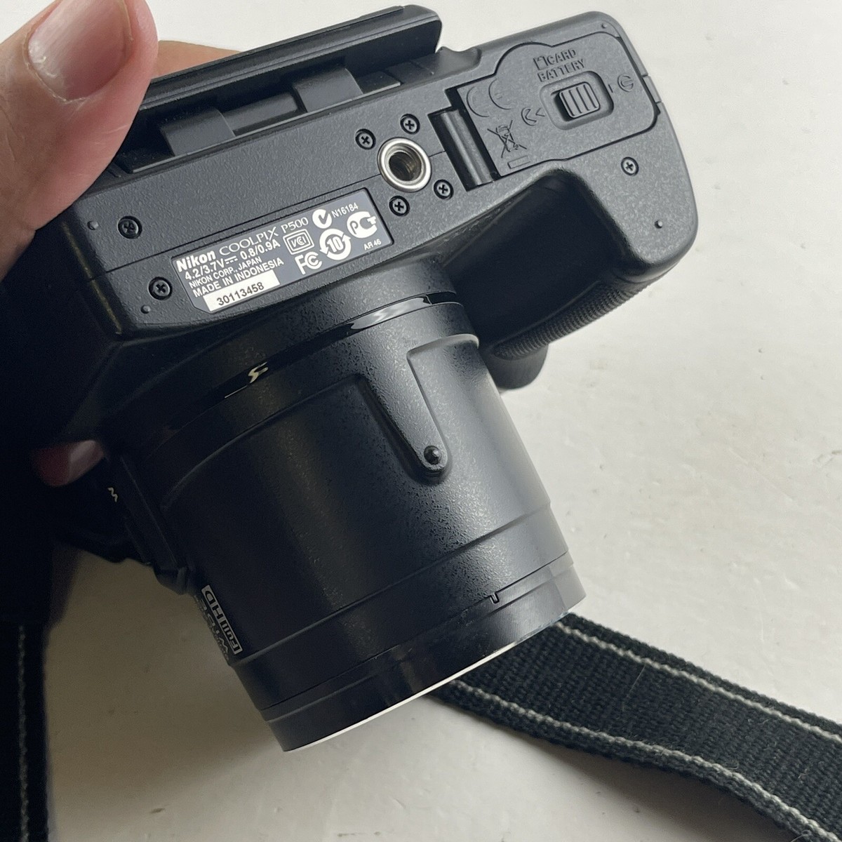 Nikon Coolpix P500 12.2 Megapixel Digital Camera- FOR PARTS | eBay