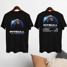 New Pitbull 2025 European Party After Dark Tour Unisex S-5XL Shirt SG179