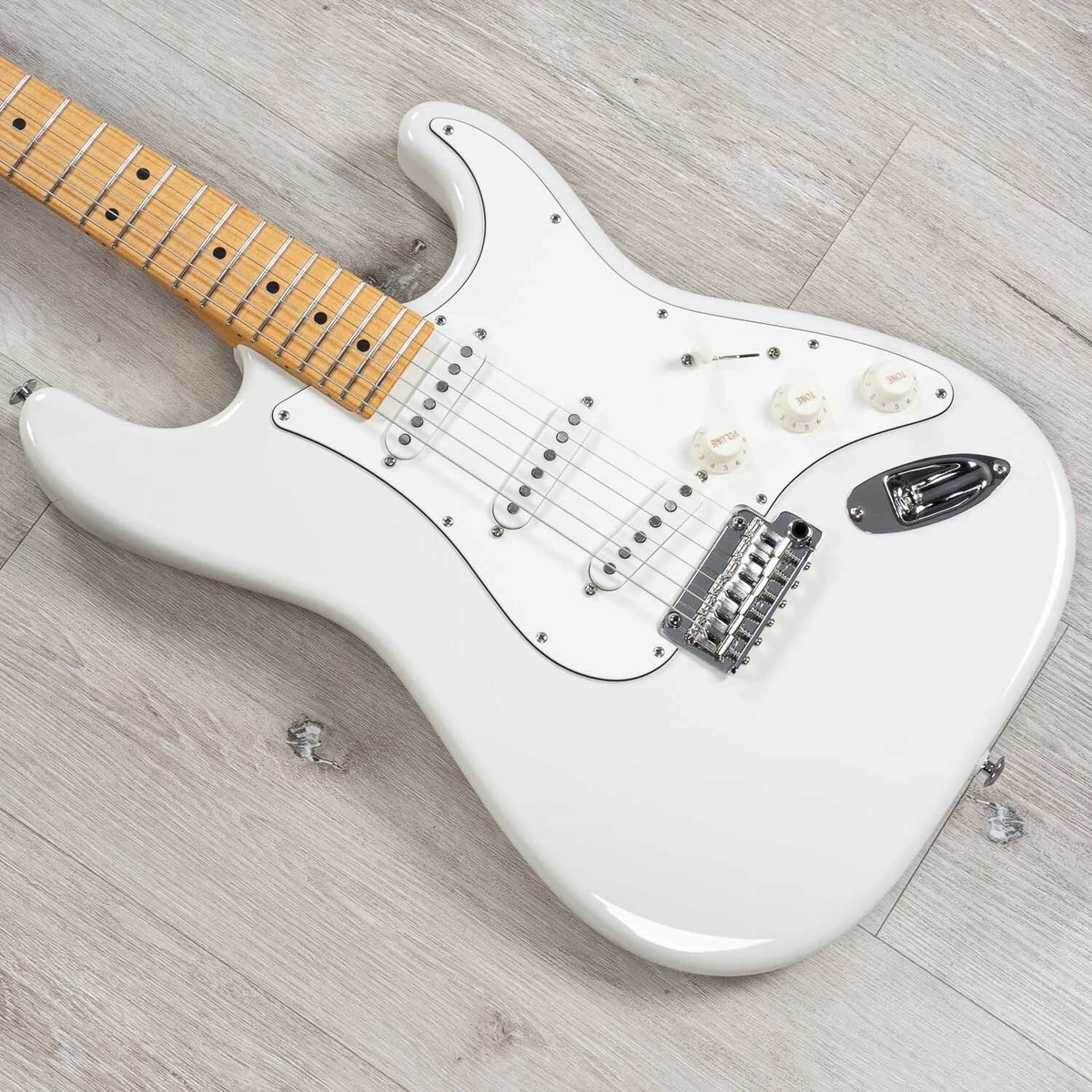 White guitar on sale