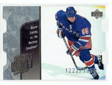 WAYNE GRETZKY - Year of the Great One #14 insert Quantum die-cut