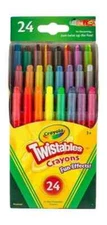 Crayola 24 Ct Twistables Fun Effect Crayons 52-9824