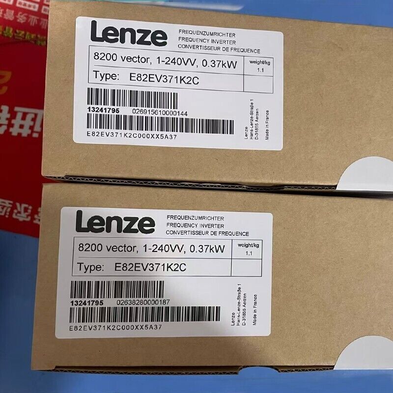 Onduleur (Inverter) Lenze E82EV371-2C D'Occasion - Modèle E82EV3712C - Opérationnel