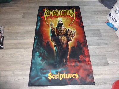 Benediction Flag Flagge Death Metal Napalm Death Nasum Lock Up * Obituary