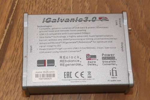 IFi iGalvanic 3.0 USB GALVANIC Isolation and USB Audio Processor - Picture 8 of 8