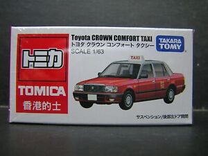 Takara Tomy Tomica 1:63 Totota Crown Comfort HONG KONG TAXI DieCast Car