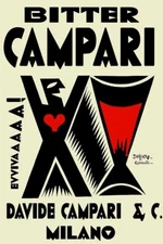 Poster poster poster advertising aperitif Campari vintage print 32x47 cm.
