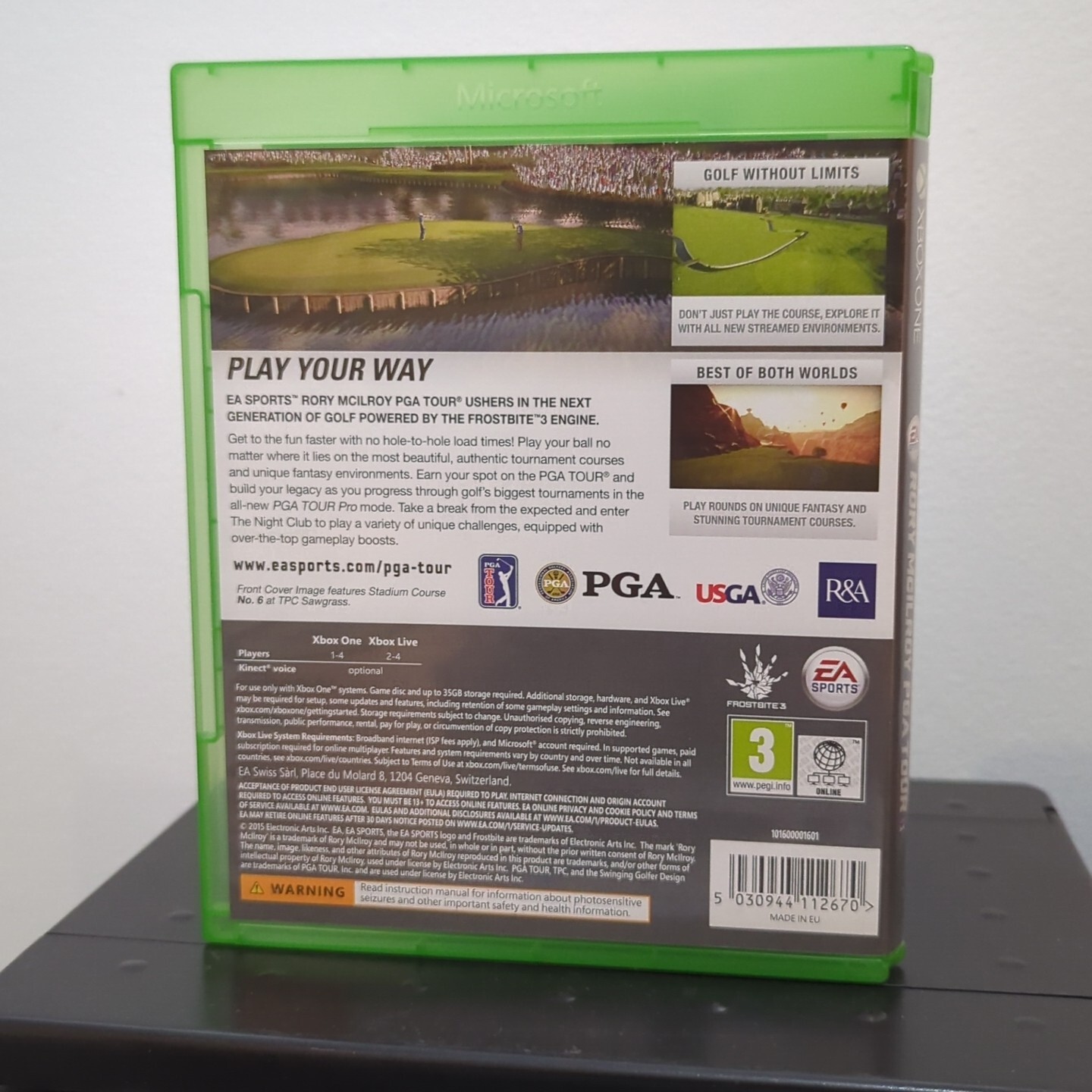 Rory McIlroy PGA Tour (Microsoft Xbox One, 2015) Video Game Golf eBay