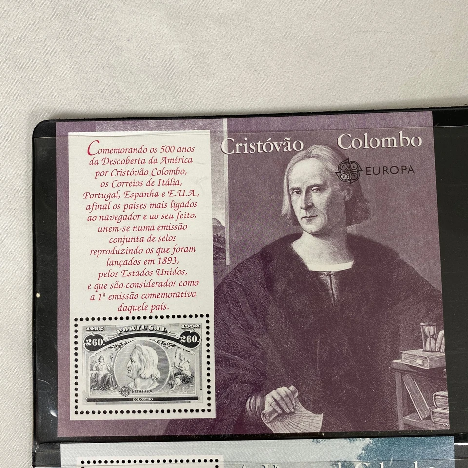1992 Voyages Of COLUMBUS, 24 SOUVENIR SHEETS US, ITALY, PORTUGAL, SPAIN MNH - Image 4 of 4