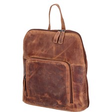 The Skandinavian Brand Leder Rucksack Hunter  Cognac