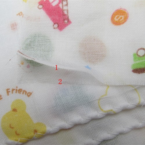 20Pcs Baby Newborn 100% Cotton Gauze Muslin Square Bath Wash Handkerchief Soft - Picture 5 of 11