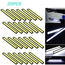 20x 12v Waterproof White Drl Led Strip Lights Bars Camping Caravan Boat Car Cob 20x 12v Waterproof White Drl Led Strip Lights Bars Camping Caravan Boat Car Cob