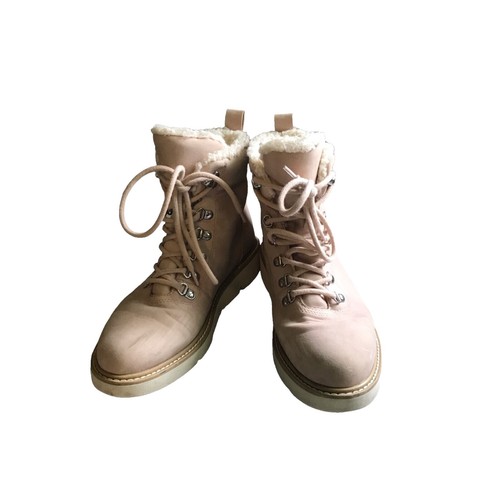 Aldo Faux Fur Lined High Top Boots ALDO Faux Fur Lined Boots Size 8 | eBay main image 2