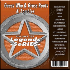 KARAOKE CD G LEGEND SERIES Guess Who  Grass Roots/Zombies  232 In Vinyl/Print