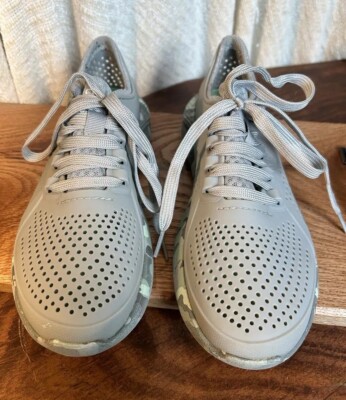 Crocs LiteRide Pacer Tennis Shoe Waterproof Women's Grey