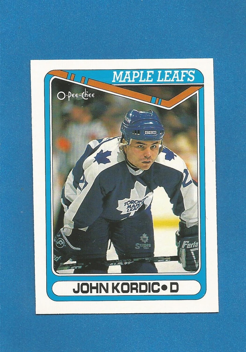 John Kordic RC 1990-91 O-PEE-CHEE OPC NHL Hockey #401 (NM