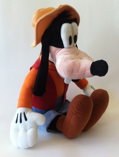 Auténtico muñeco de peluche Goofy Gone Fishing de juguete de 20" de los parques de Disney - Imagen 6 de 12