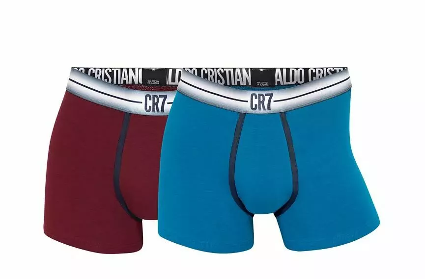 CR7 Underwear. Cristiano Ronaldo 3 Pack Trunk. White. Size XL. NEW