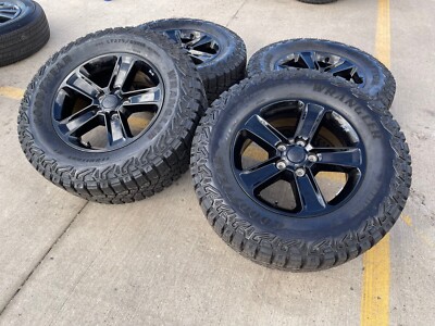 18'' Jeep Wrangler Sahara Rubicon OEM 9221 9255 wheels rims 2023 2024 2025 NEW