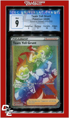 Team Yell Grunt graded CGC 9 for sale on eBay
