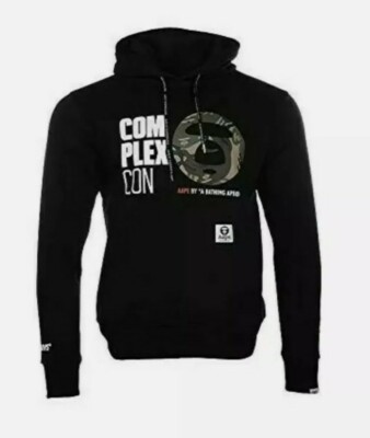 AAPE by Bathing Ape x Complexcon 2019 Chicago Exclusive Hoodie Men's size Large