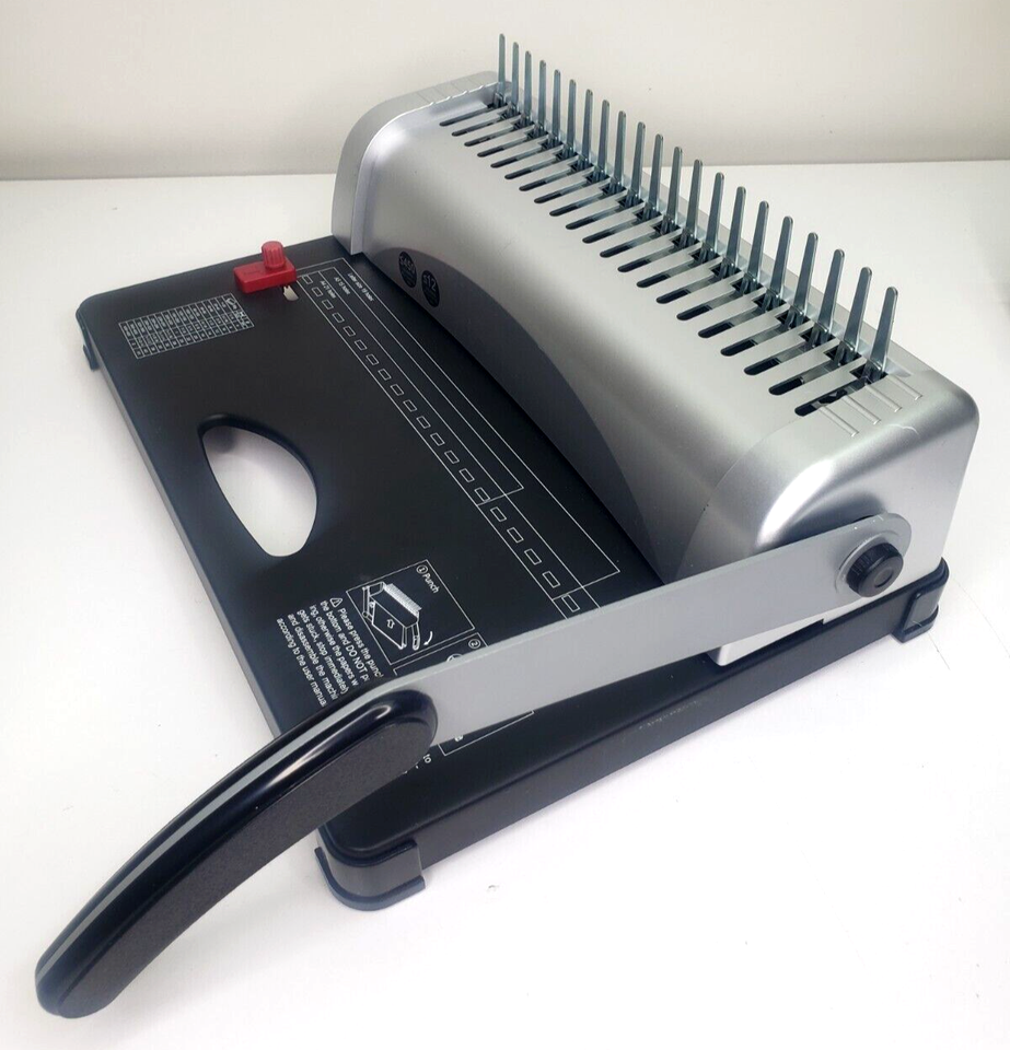 Paper Binding Machine A4 Coil Manual Paper Punch Binder 21 Holes 450