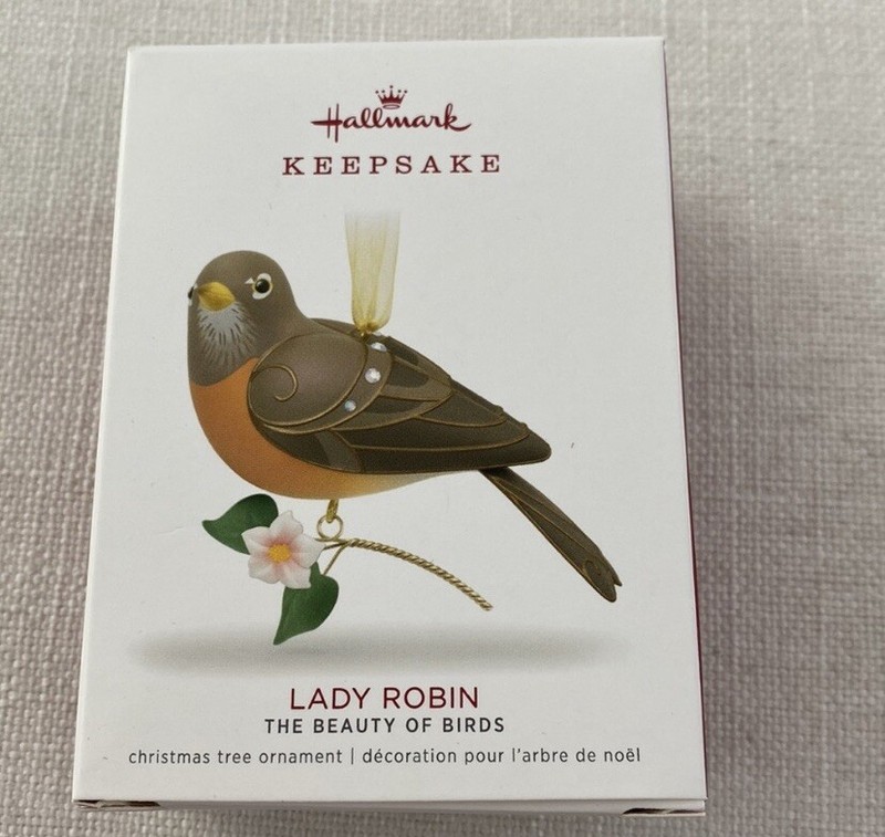 HALLMARK Keepsake 2018 ROBIN The Beauty of Birds 14th in Series - NIB