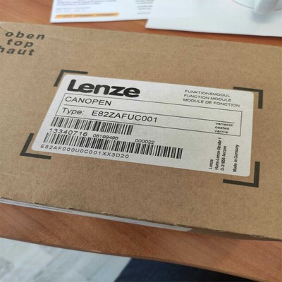 NEW LENZE FUNCTION MODULE E82ZAFUC001 ITEM 748234-O2 FREE EXPEDITED SHIPPING #A6
