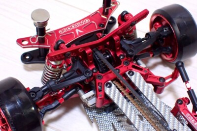 Overdose Limited Edition Vacula Red Silver 1/10 Carbon Ver Drift