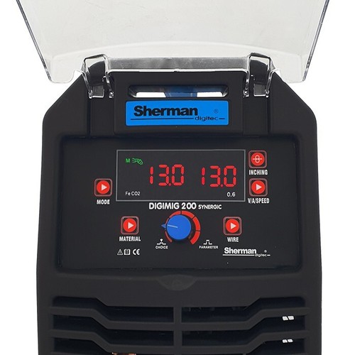 Digimig 200 Synergy Inverter Welding Machine 200A MIG/MAG/MMA/WIGlift/VRD/2T-4T - Picture 2 of 9