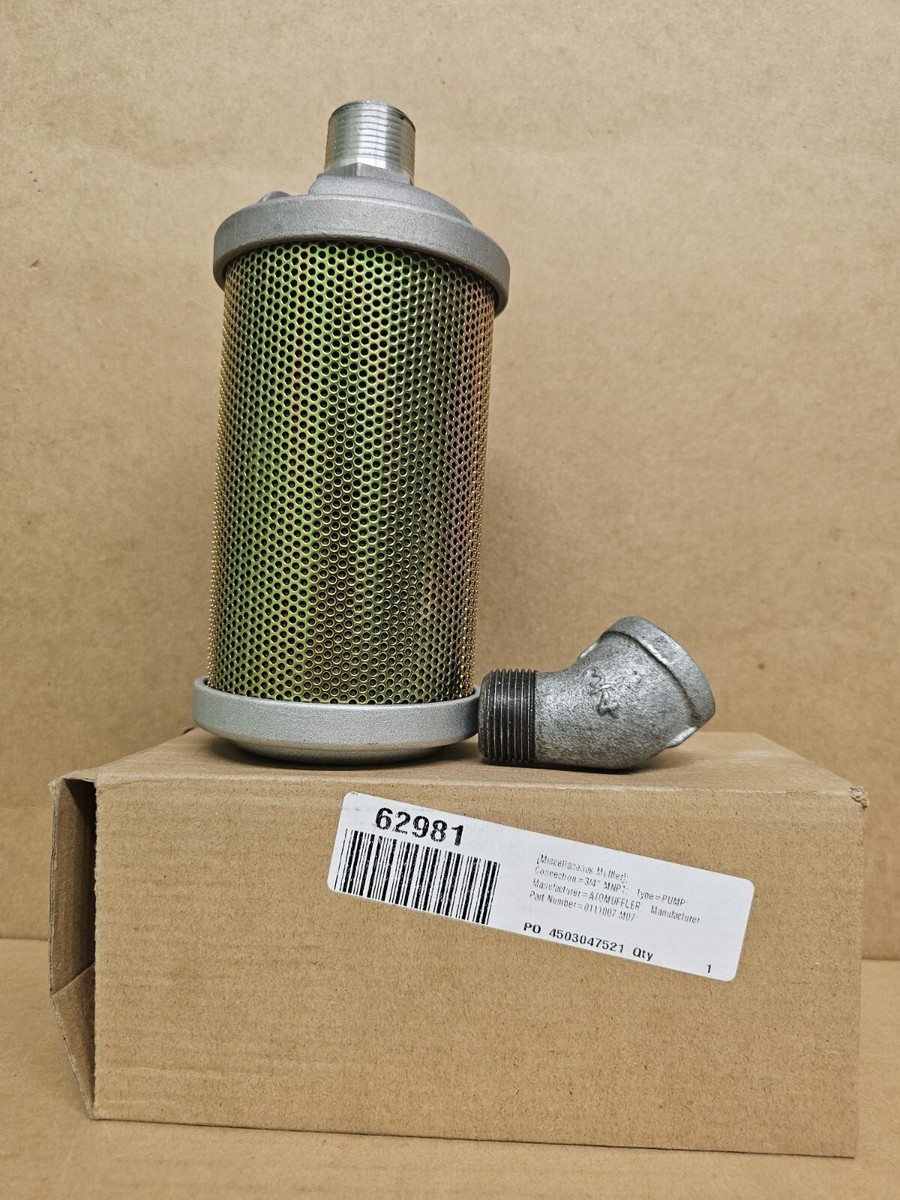 Atomuffler 0111007 M07 Air Exhaust Muffler 3/4