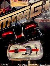 Tomy AFX 22021 Ford GT White W/Red Stripes New Mega G Srt Super G PlusSlot Car