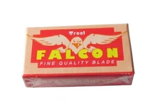 Treet Falcon Double Edge Safety Razor Blades, 100 blades (10x10)