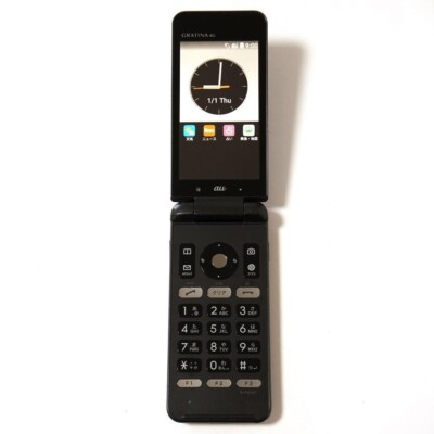 KYOCERA GRATINA 4G KYF31 UNLOCKED FLIP PHONE black From Japan | eBay