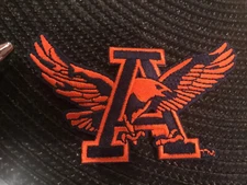 Auburn Tigers "War Eagle" Vintage Embroidered Iron On Patch NOS 4.0" x 2.0" A1