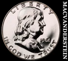 1961 Franklin Half Dollar- Silver- Choice Gem Proof Luster No Reserve #J8990