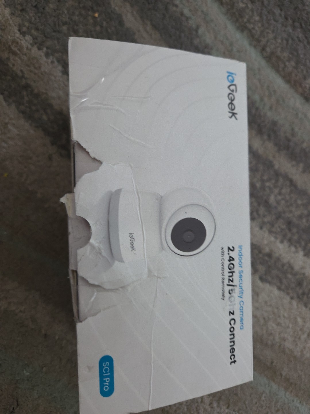 ieGeek 5MP Indoor Camera mit 5G/2.4G WiFi Auto Tracking,2-Way Audio,Night Vision