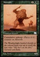 1x Near Mint, English Aboroth - Weatherlight