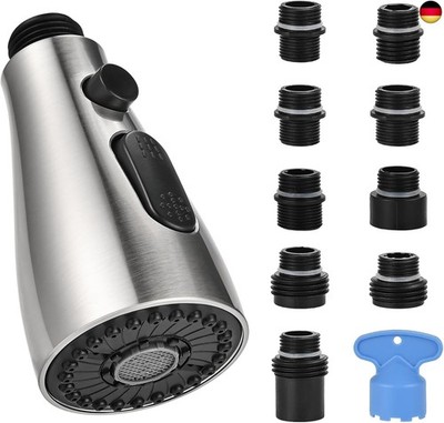 3 Modi Brausekopf Küchenarmatur Ersatz, Pull Out Küchenarmaturen Ersatz B