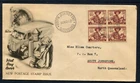 Australia FDC Pan Pacific Scout Jamboree Block 4 used locally South Johnstone