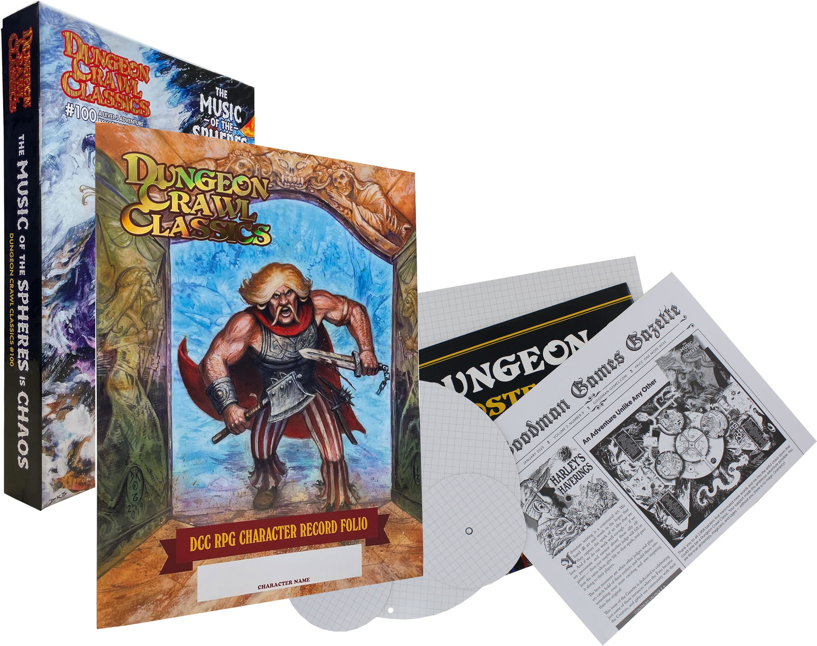 Dungeon Crawl Classics 100 Музыка сфер это хаос KICKSTARTER 17990₽
