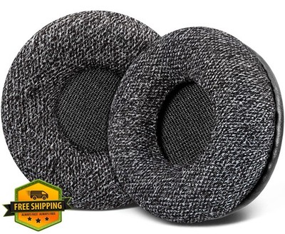 SOULWIT 50mm Linen Ear Pads for Plantronics/Savi Grey